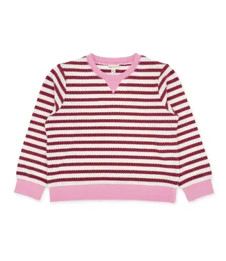 Feather 4 Arrow Mystic Maroon Scout Stripe Top