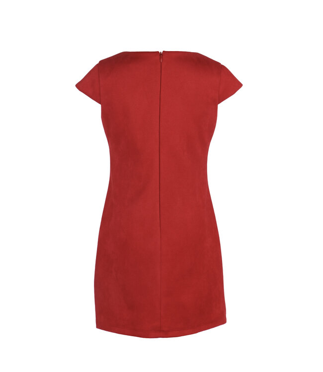 Red Ella Shift Dress