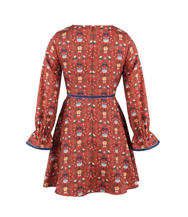 Red Clara Dress