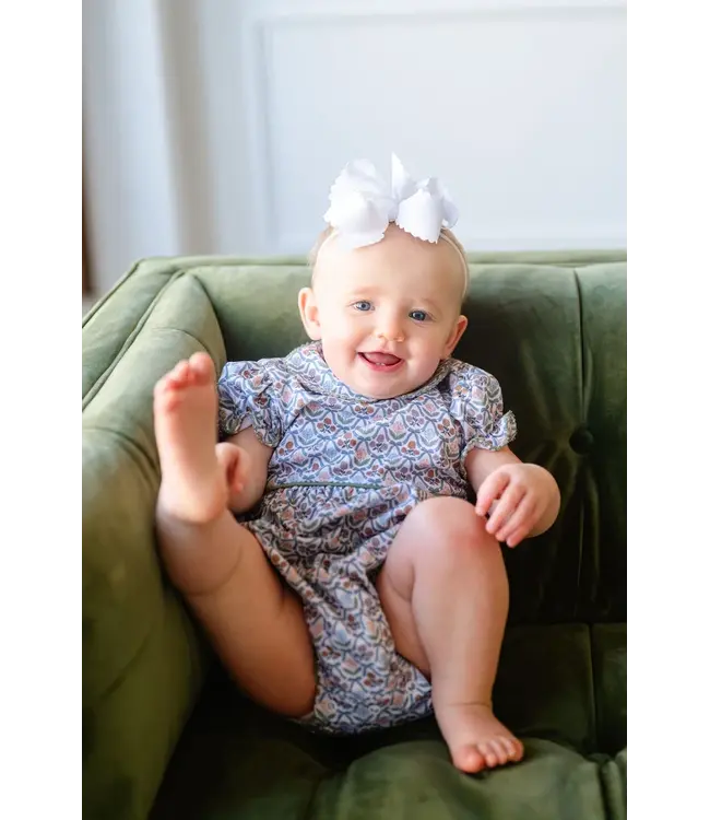 Green Retro Bows Emma Bubble