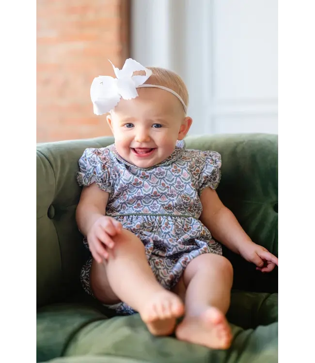 Green Retro Bows Emma Bubble