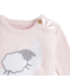 Baby Pink Chenille Pink Magnetic Sweater Set