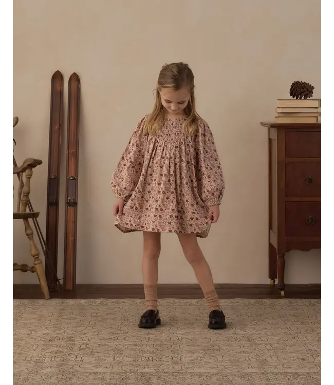 Pink Floral Selene Dress