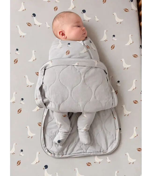 Swaddle Sleep Sack - Football Goose