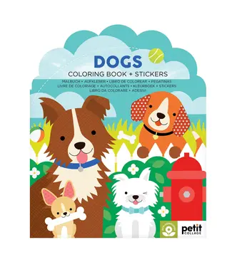 hachette book group Dogs Coloring Book and Stickers