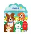 Dogs Coloring Book and Stickers
