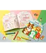 Dogs Coloring Book and Stickers