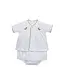 White Brennan Unisex Diaper Set - Ducks