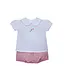 Red Candy Cane Bailey Diaper Set