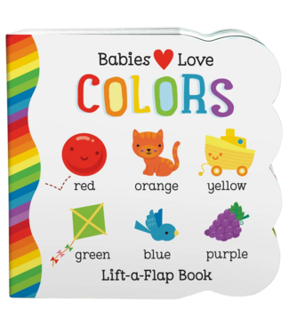 house of marbles Babies Love Colors Flap Book