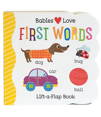 house of marbles Babies Love First Words Flap Book