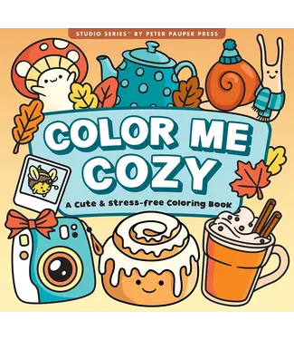 Peter Pauper Press Color Me Cozy Coloring Book