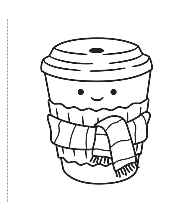 Color Me Cozy Coloring Book