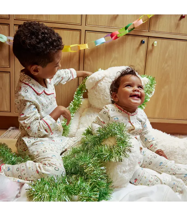 Magnetic Me Traditional Christmas RightFit Magnetic Classic with a Twist Pajama Set