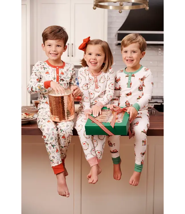 North Pole Portrait with Richmond Red Stripe Sutton's Sweet Dream Set