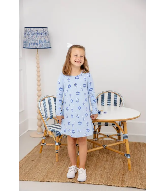 Eight Nights to Remember Long Sleeve Polly Play Dress