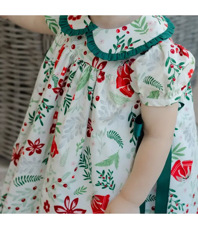 Heirloom Holly with Basil Float Dress