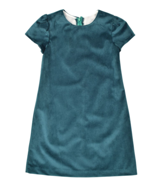 Funtasia Too Green Velvet A-Line Dress