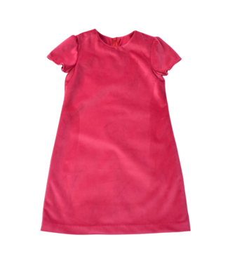 Funtasia Too Hot Pink Velvet A-Line Dress