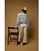 Blue Striped Sweater