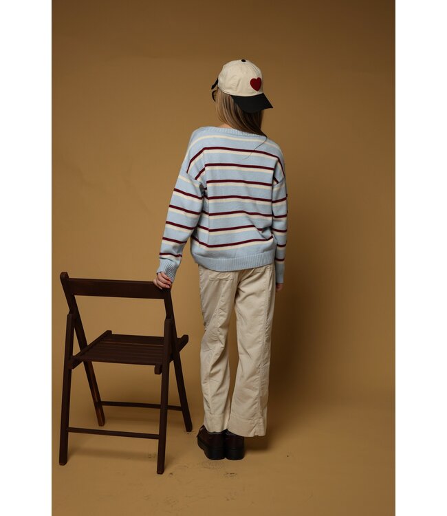 Blond Biscotti Corduroy Wide Leg Pant
