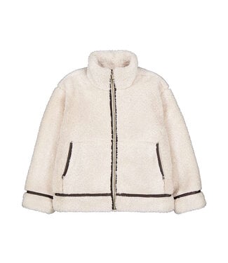 Mayoral Almond Shearling Coat