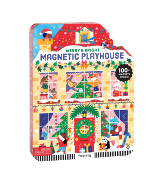hachette book group Merry & Bright Magnetic Playhouse