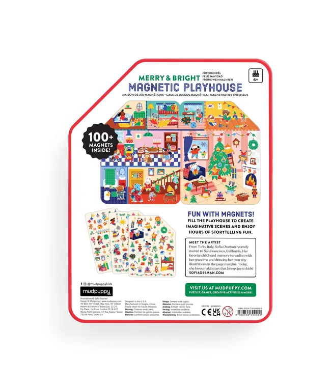 Merry & Bright Magnetic Playhouse