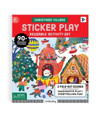 hachette book group Christmas Village Sticker Play