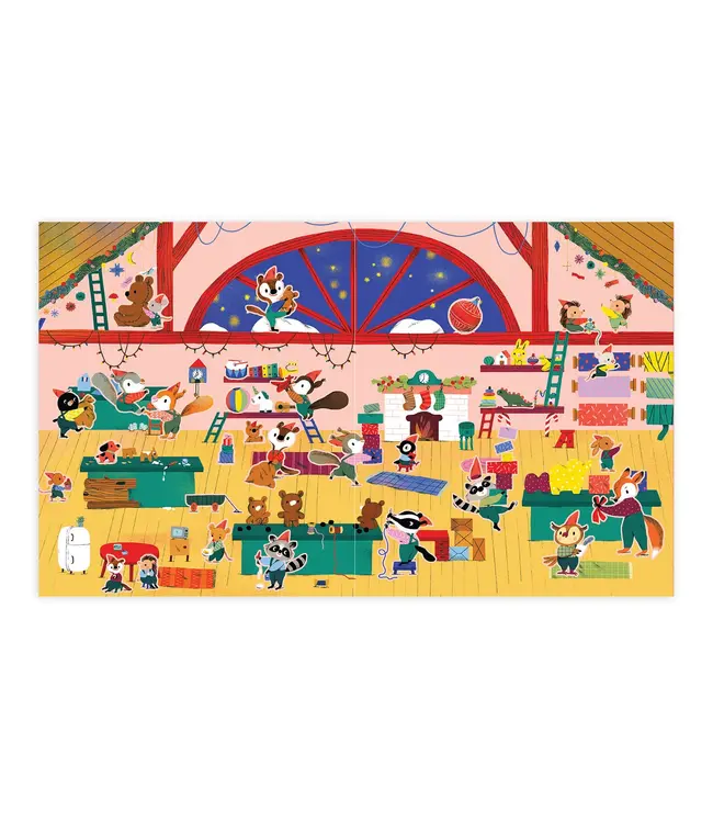 Christmas Village Sticker Play Reusable Activity Set