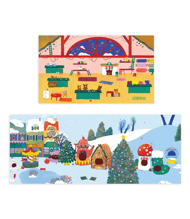 Christmas Village Sticker Play Reusable Activity Set