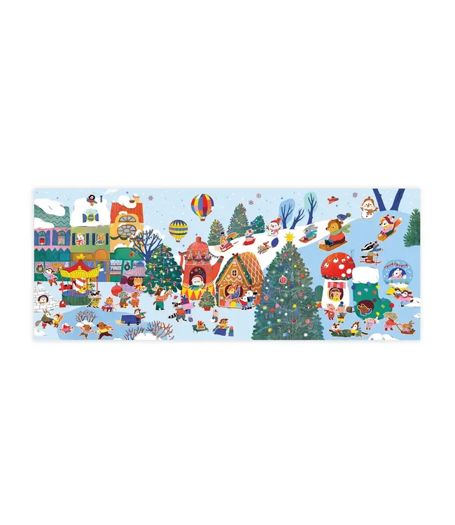 Christmas Village Sticker Play Reusable Activity Set