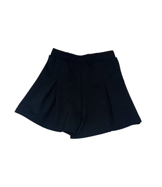 Good Girl Black Ribbon Shorts