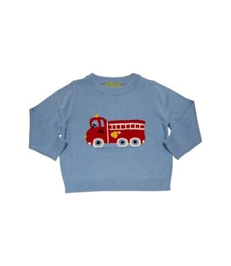 Sage and Lilly Fire Truck Sweater