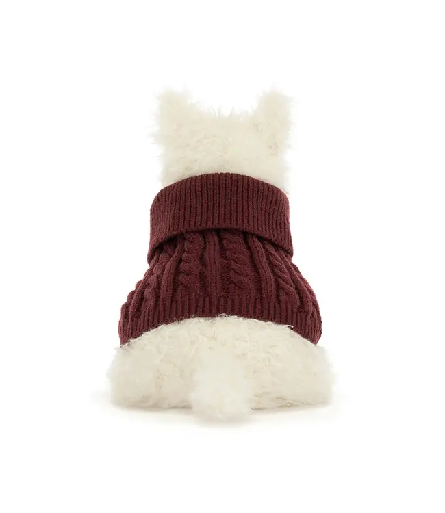 Jellycat Munro Scottie Dog "Winter Jumper"