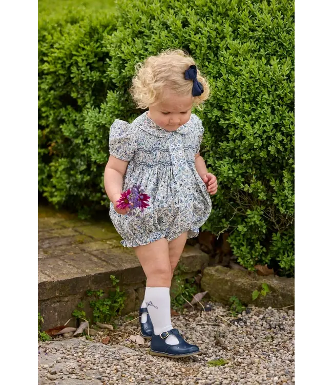 Wisteria Floral Smocked Bridget Bubble