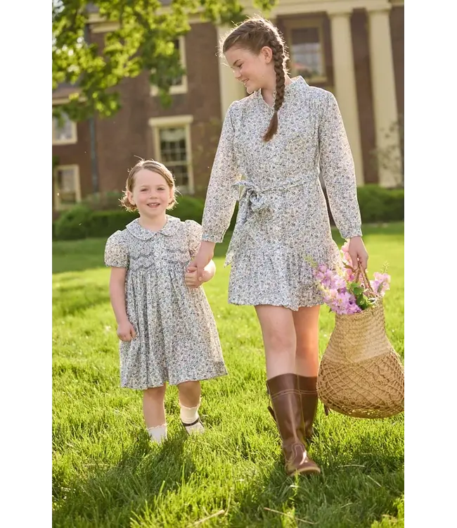 Wisteria Floral Smocked Bridget Dress
