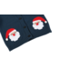 Navy Blue Christmas Santa Knit Cardigan