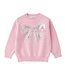 Pink Sparkly Bow Sweater