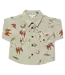 Space Rocket Long Sleeve Jack Shirt