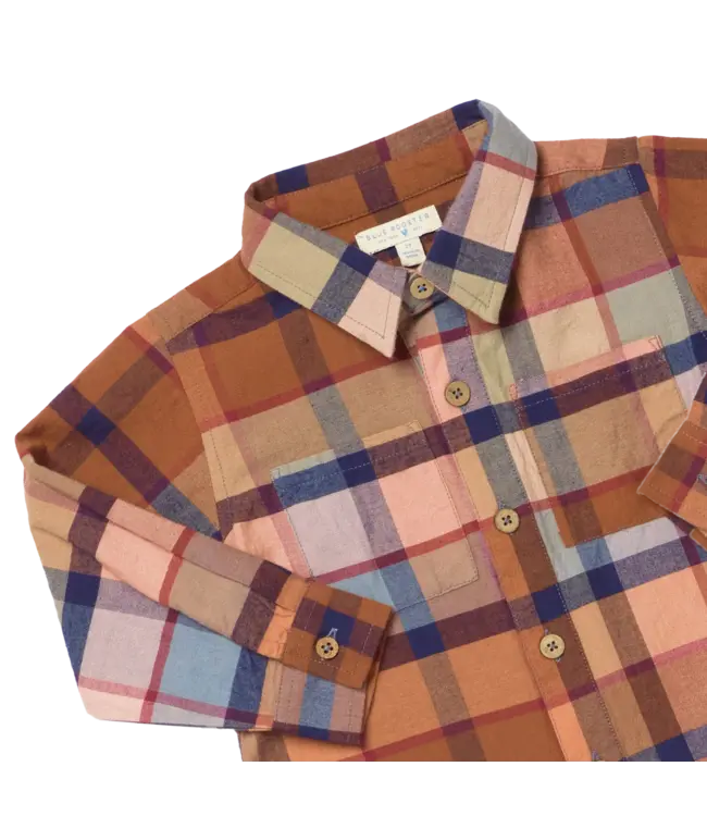 Hayride Plaid Long Sleeve Jack Shirt