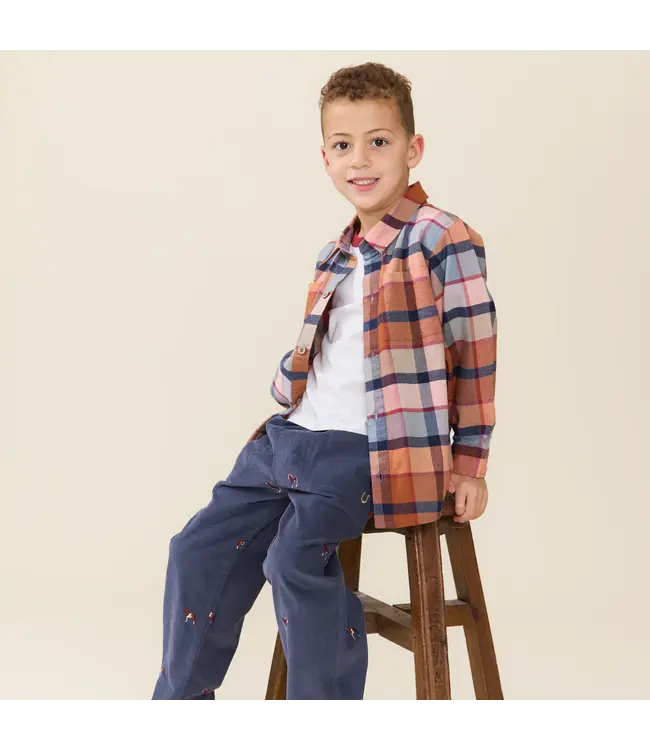 Hayride Plaid Long Sleeve Jack Shirt