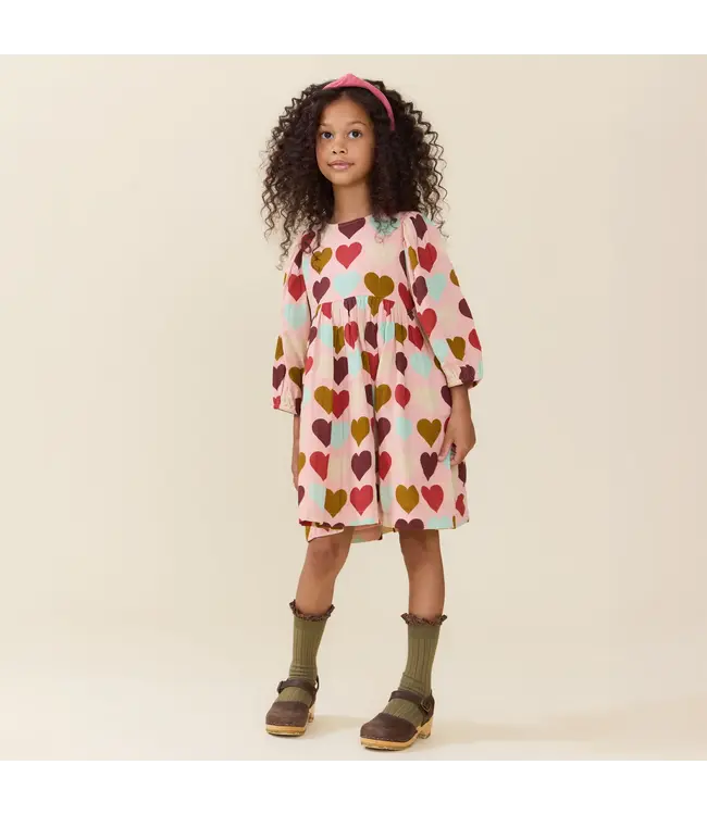 Pink Chicken Girls Harvest Hearts Bea Dress