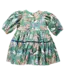 Green Butterflies Maribelle Dress