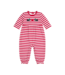 Florence Eiseman Stripe Knit Longall with Scotties & Heart