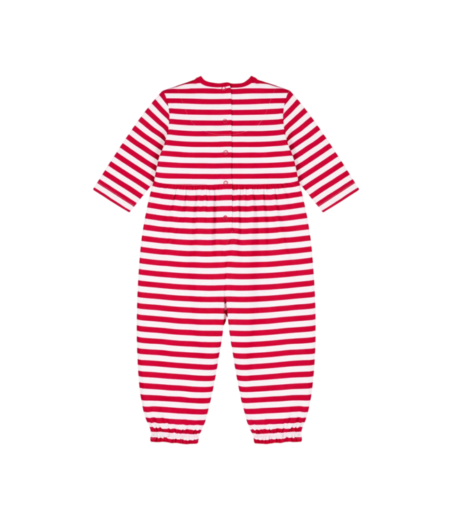 Florence Eiseman Stripe Knit Longall with Scotties & Heart