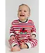 Stripe Knit Longall with Scotty Dog in Car