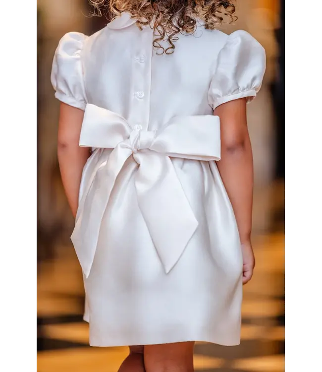 Grand Isle Ivory Grancasion Cindy Lou Sash Dress