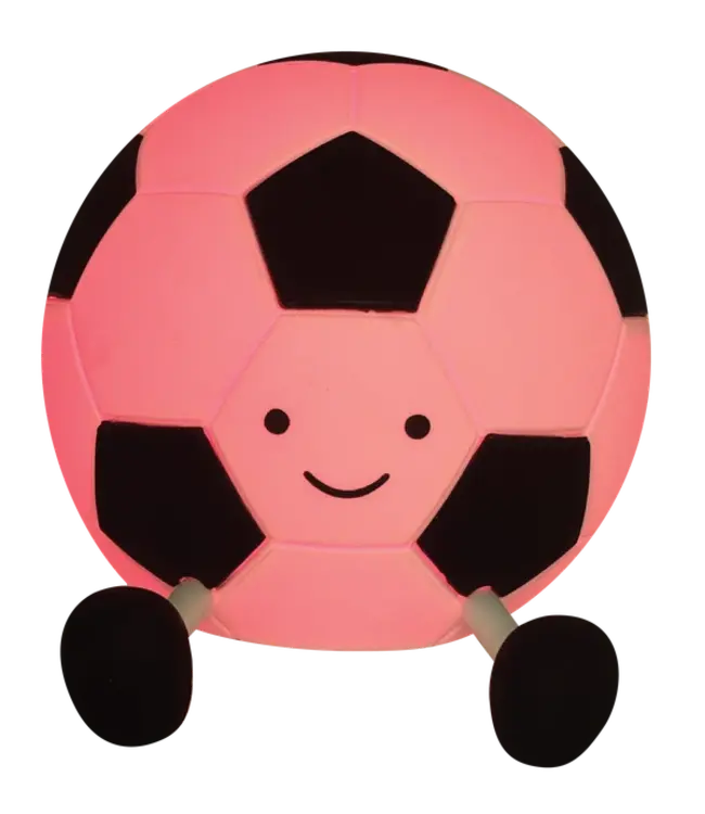 Glow Soccer Ball Rechargeable Night Light