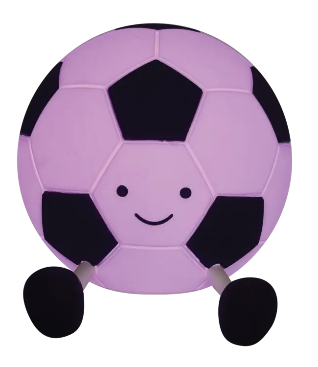 Glow Soccer Ball Rechargeable Night Light
